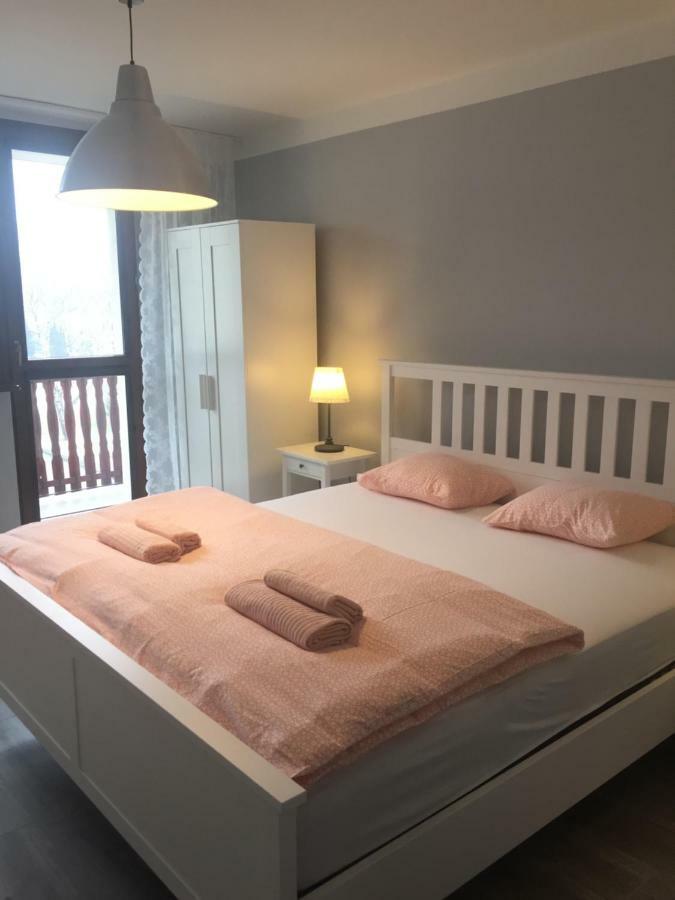 Apartment Oswiecim Klimatyzowany ภายนอก รูปภาพ